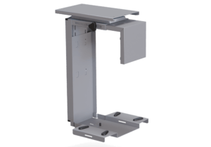 PC Halterung grau