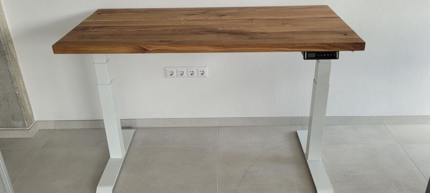 Tischplatte Eiche pure